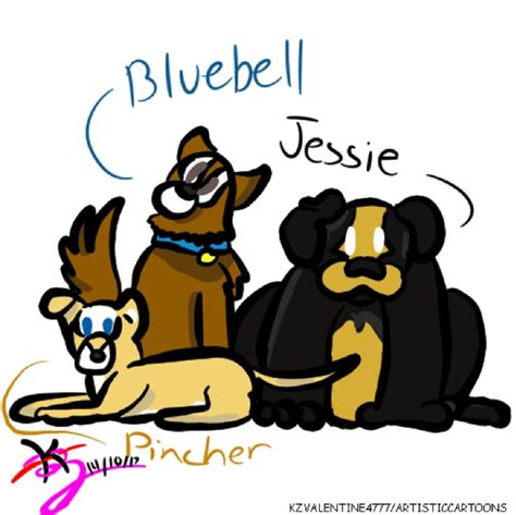 Who Are Bluebell Jessie And Pincher In Animal Farm